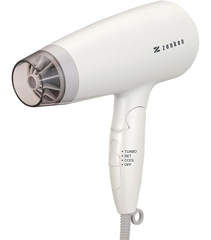 Amazon | ゼンケン電磁波低減 ヘアケアドライヤーZD-750 (ホワイト